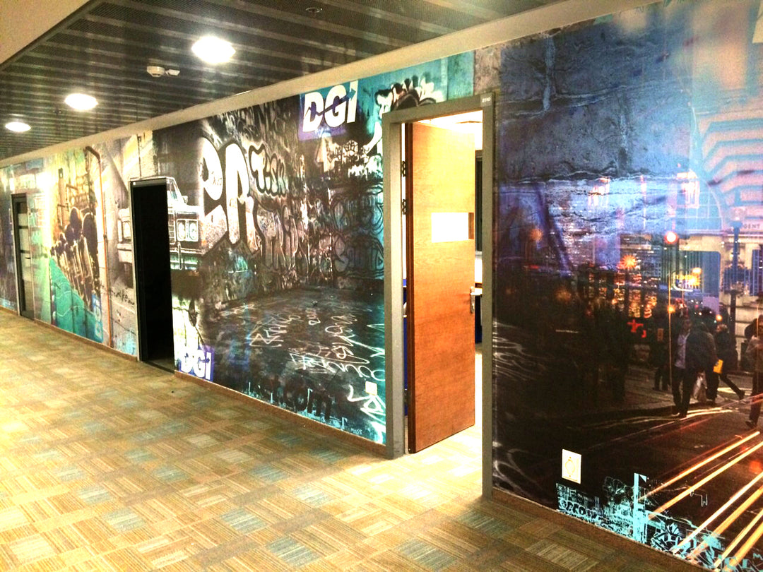 Urban Energy – Custom Mural for DGI Headquarters