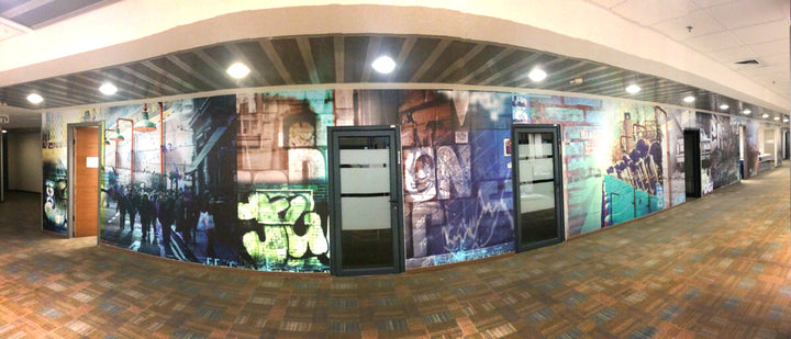 Urban Energy – Custom Mural for DGI Headquarters