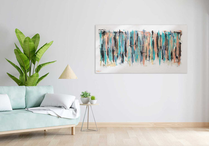 Quiet lines -Abstract wall art print