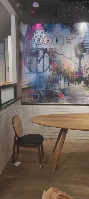 Wall Art for BBB Hamburger Chain