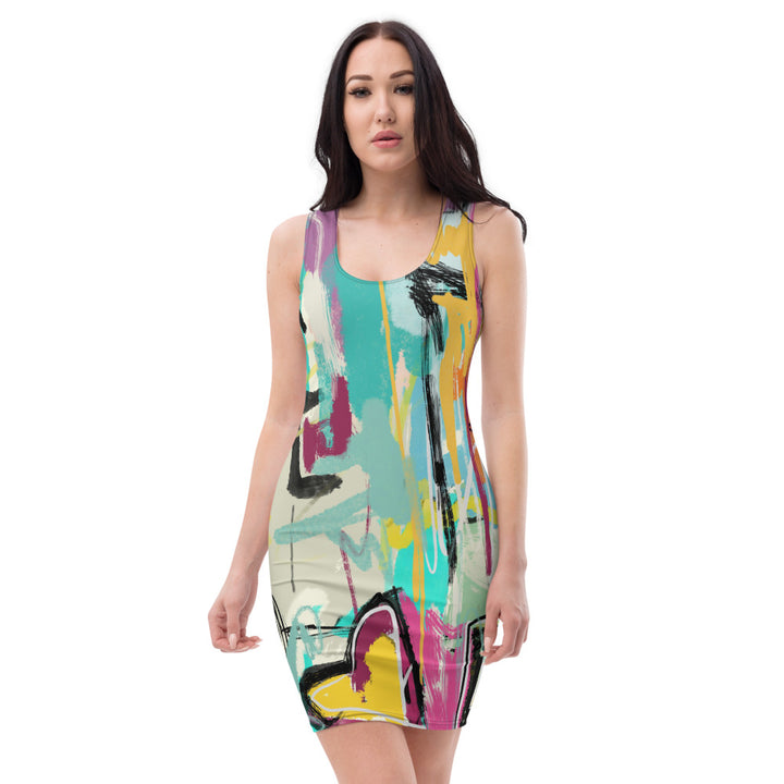 Pop Art Sublimation Cut & Sew Dress