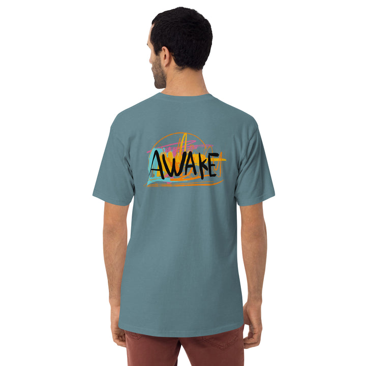 T-shirt Awake Premium במשקל כבד