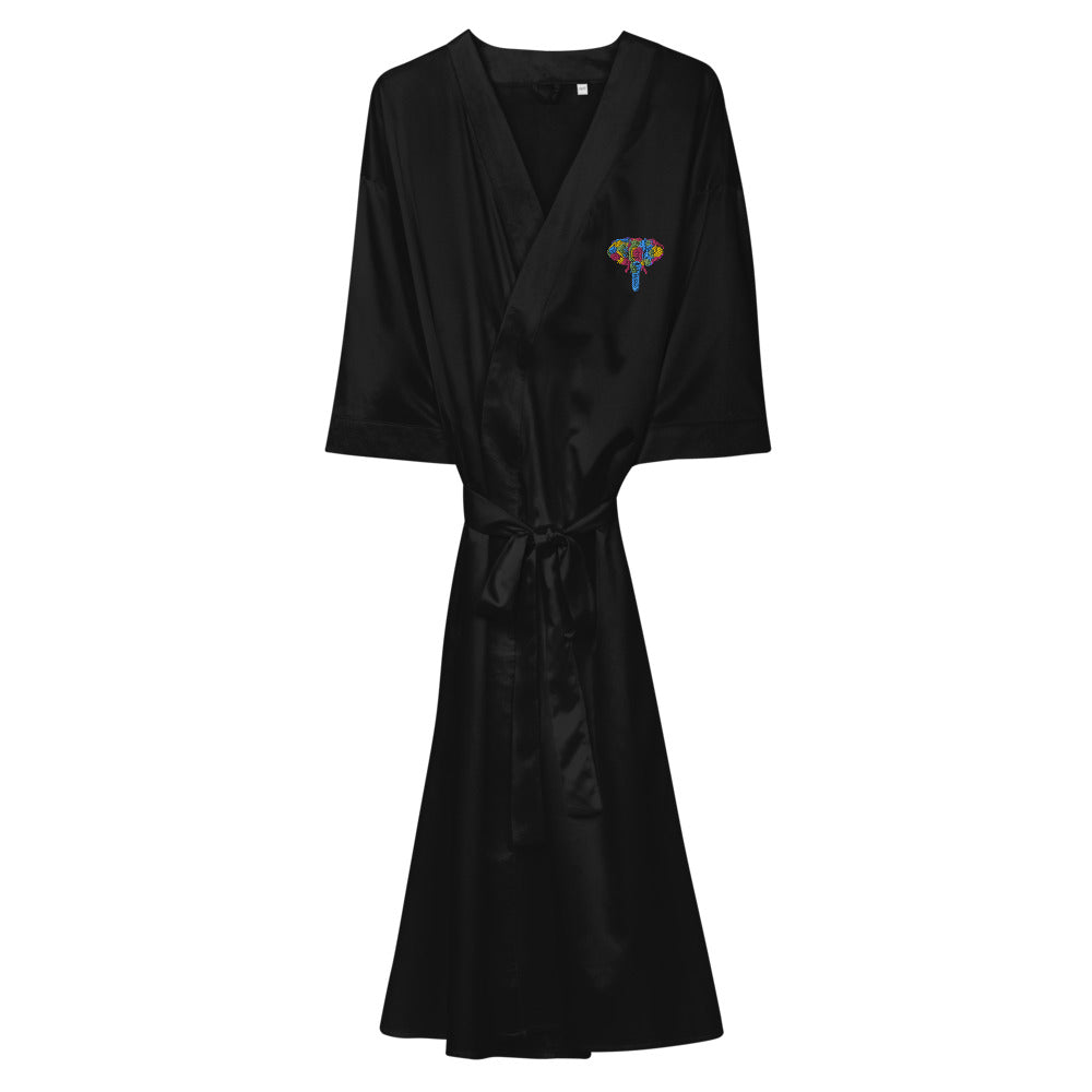 Elephant Satin robe