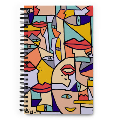 Pop Art Spiral notebook