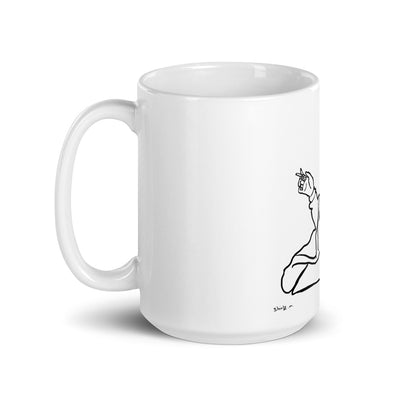 Women glossy mug
